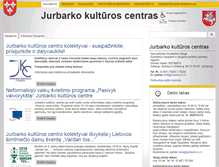 Tablet Screenshot of jurbarko-kc.lt